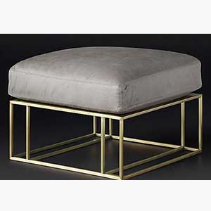 Metal Bench with cushion Manufacturer