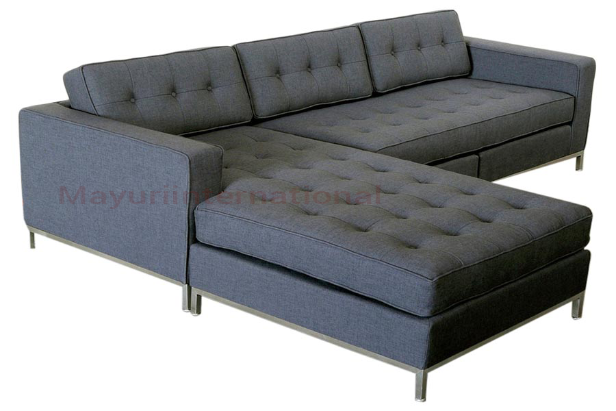 L Shape Fabric Sofa