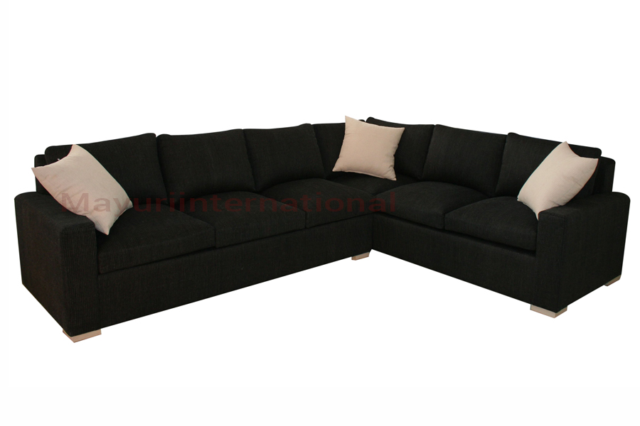 L Shape Fabric Sofa