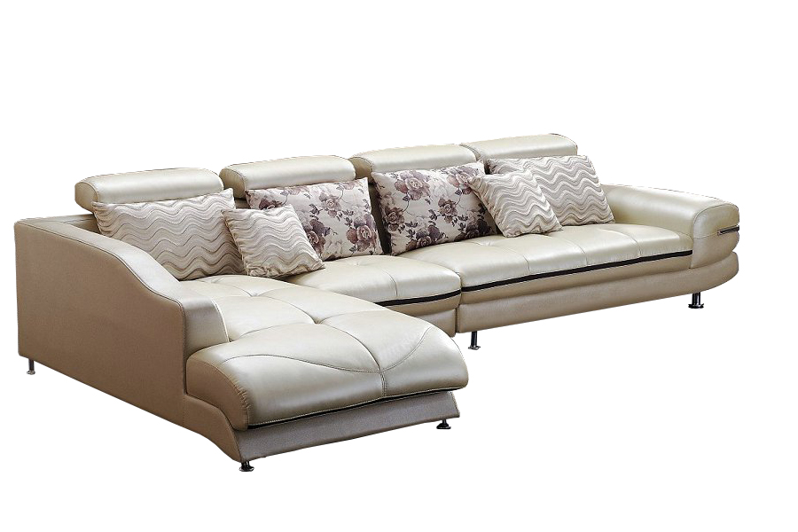 L Shape Leatherite Sofa