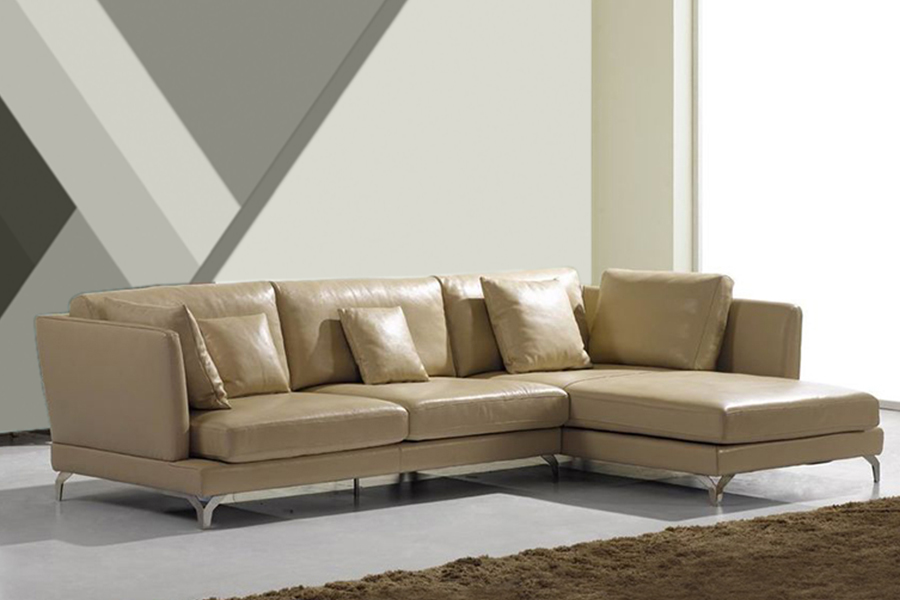 L Shape Leatherite Sofa